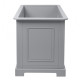 Кроватка Bellamy Ines Grey 140х70 для новорождённого, серый
