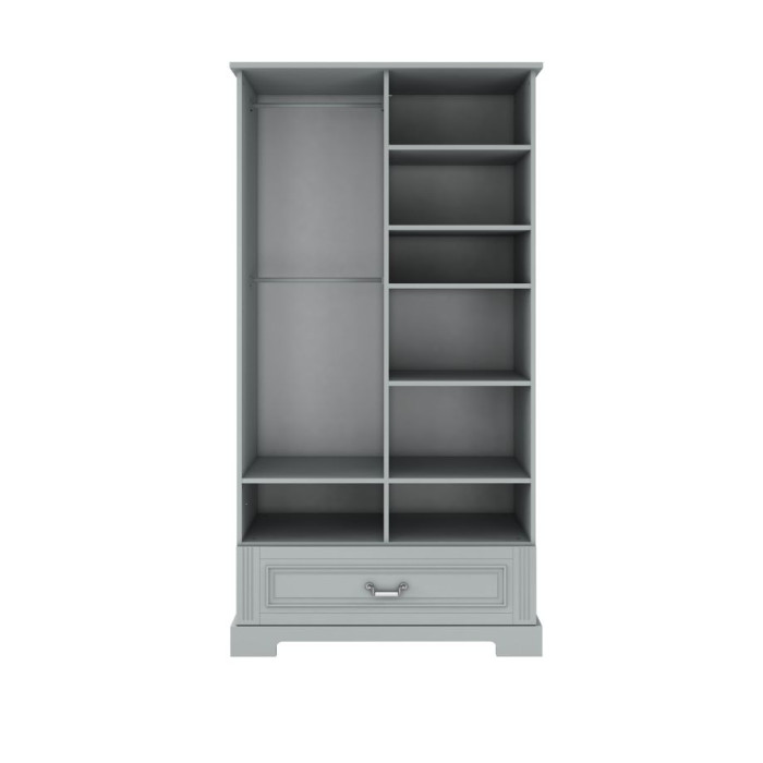 Шкаф Bellamy Ines Grey (высокий -193,6 см) для детской комнаты, (серый)