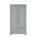 Шкаф Bellamy Ines Grey (высокий -193,6 см) для детской комнаты, (серый)