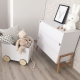 Комод Bellamy Lotta White с 3 ящиками — стиль и практичность в детской комнате