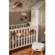 Детская кроватка Pinio Marsylia 120x60 см, для новорожденных, от 0 до 3 лет