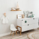 Комод Bellamy Lotta White с 6 ящиками — в детскую комнату, белый