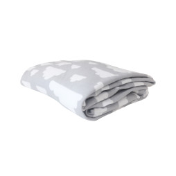 Простыня трикотажная на резинке Dreamy Clouds, для детской кроватки 120х60 см
