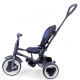 Дитячий складний триколісний велосипед Qplay Rito + Eva, синій (S380-8Blue)