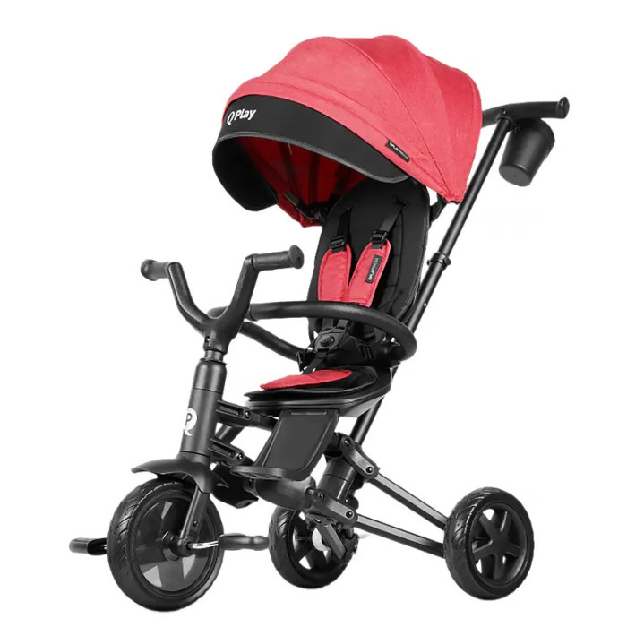 Велосипед складной трехколесный детский Qplay Nova Niello Red (S700-12Nova+EvaRed), купить в KIOSK для МАМ, Киев