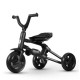 Дитячий триколісний складаний велосипед Qplay Nova Niello Black, сірий (S700-6NovaNielloGrey)