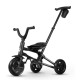 Дитячий триколісний складаний велосипед Qplay Nova Niello Black, сірий (S700-6NovaNielloGrey)