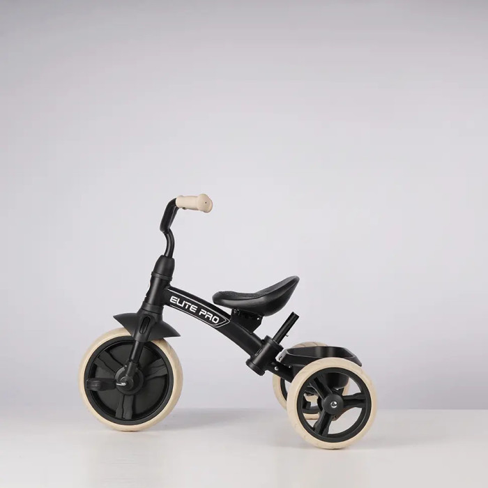 Велосипед трехколесный детский Qplay Elite Pro Black (T10-BEliteProBlack)