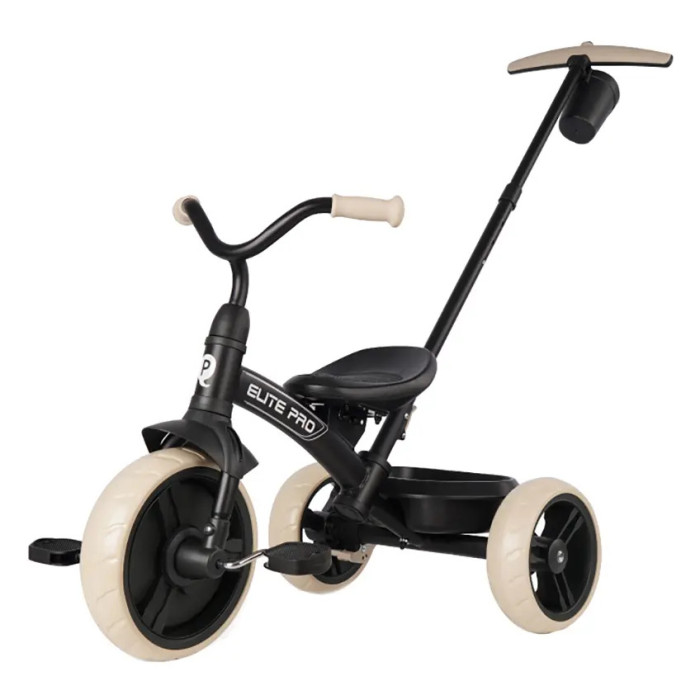 Велосипед трехколесный детский Qplay Elite Pro Black (T10-BEliteProBlack), купить в KIOSK для МАМ, Киев