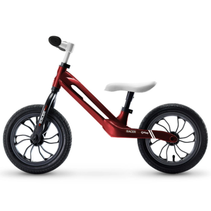 Біговел дитячий Qplay Racer з надувними колесами, червоно-білий (B-300RedWhite), купить в KIOSK для МАМ, Киев