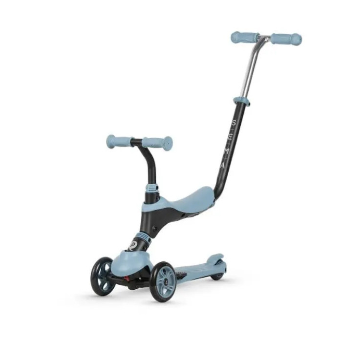 Дитячий триколісний самокат Qplay Sema 2 в 1, блакитний (ST-004SemaBlue)
