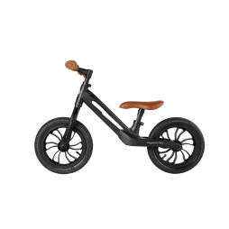 Біговел дитячий Qplay Racer із надувними колесами, чорно-коричневий (B-300BlackBrown)