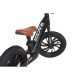 Біговел дитячий Qplay Racer із надувними колесами, чорно-коричневий (B-300BlackBrown)