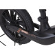 Біговел дитячий Qplay Racer із надувними колесами, чорно-коричневий (B-300BlackBrown)