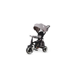 Дитячий складний триколісний велосипед Qplay Rito + Eva, сірий (S380-8Grey)