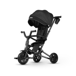 Дитячий триколісний складаний велосипед Qplay Nova Niello, чорний (S700-6NovaNielloBlack)