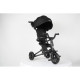 Дитячий триколісний складаний велосипед Qplay Nova Niello, чорний (S700-6NovaNielloBlack)