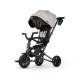 Дитячий триколісний складаний велосипед Qplay Nova Niello Black, сірий (S700-6NovaNielloGrey)