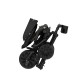 Велосипед складаний триколісний дитячий Nova Max Black, Qplay, S703NovaMaxBlack
