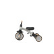 Велосипед з ручкою - біговел Stager 3 в1 Silver, Qplay, T80STAGERSilver