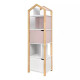Cтеллаж Bellamy Joey Manhattan Flamingo для книг и игрушек | Дитячі меблі Bellamy в Україні