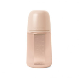 Силіконова пляшечка Suavinex Colour Essence, 240 мл, нюдова (308072)
