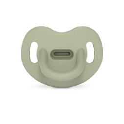 Анатомічна силіконова пустушка Suavinex Colour Essence, зелений, 0-6 місяців (308084)