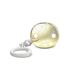 Кліпса для пустушки Suavinex Gold Edition, біла (307866)