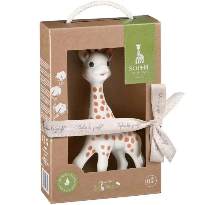 Игрушка-прорезыватель Vulli Жирафа Софи Sо Pure, Sophie La Girafe, арт. 616331, купить в KIOSK для МАМ, Киев