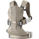 BabyBjorn - Рюкзак-кенгуру Baby Carrier One Air 3D, Grey Beige (серо-бежевый), арт. 7317680980021