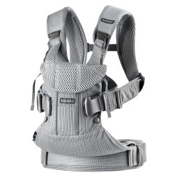 BabyBjorn - Рюкзак-кенгуру Baby Carrier One Air 3D, Silver (срібло), арт. 7317680980045
