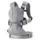 BabyBjorn - Рюкзак-кенгуру Baby Carrier One Air 3D, Silver (срібло), арт. 7317680980045
