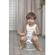 Дитячий горщик Babybjorn Smart Potty, Gray/White (сірий/білий), арт. 7317680512253 - для дітей від 18 до 24 місяців