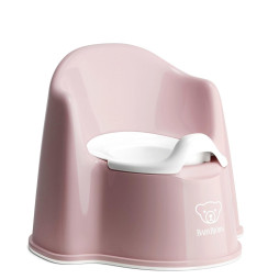 Кресло-горшок Babybjorn Potty Chair, Powder Pink (розовый/белый), арт. 7317680552648