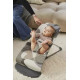 BabyBjorn - Крісло-шезлонг Bouncer Bliss Cotton, Khaki/Green Print, арт. 7317680060396, від 0 до 18 місяців, подарунок для новонароджених
