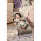 BabyBjorn - Крісло-шезлонг Bouncer Balance Soft Mesh, Grey beige/White (світло-сіра рама), арт. 7317680051448