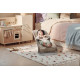 BabyBjorn - Крісло-шезлонг Bouncer Balance Soft Mesh, Grey beige/White (світло-сіра рама), арт. 7317680051448