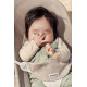 BabyBjorn - Крісло-шезлонг Bouncer Balance Soft Mesh, Grey beige/White (світло-сіра рама), арт. 7317680051448