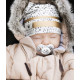 Elodie Details - Дитячий комбінезон Powder Pink, 0-6 місяців, арт. 1037090_XS 