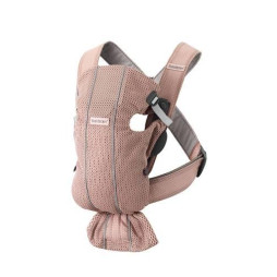 BabyBjorn - Рюкзак-кенгуру Baby Carrier Mini 3D Mesh, Dusty Pink (пільно-рожевий), арт. 7317680210036