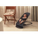 BabyBjorn - Крісло-шезлонг Bouncer Bliss Mesh, Anthracite/Leopard (антрацит/леопард), арт. 7317680060785 