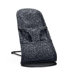 BabyBjorn - Крісло-шезлонг Bouncer Bliss Mesh, Anthracite/Leopard (антрацит/леопард), арт. 7317680060785