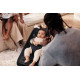 BabyBjorn - Крісло-шезлонг Bouncer Bliss Mesh, Black (чорний) + Іграшка Googly Eyes Black and White, арт. 7317686060253 