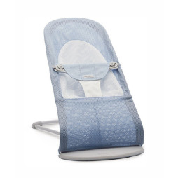 BabyBjorn - Крісло-шезлонг Sky Blue/White (синій/білий), арт. 7317680051431