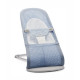 BabyBjorn - Крісло-шезлонг Bouncer Balance Soft Mesh, Sky Blue/White (блакитний/білий), арт. 7317680051431, купить в KIOSK для МАМ, Киев
