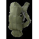 BabyBjorn - Рюкзак-кенгуру Baby Carrier Mini Woven, Dark green (темно-зелений), арт. 7317680210401