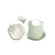 Babybjorn - Столовий набір Powder Green (кружка + м'який нагрудник + тарілка + ложка та виделка), арт. 7317680700612, купить в KIOSK для МАМ, Киев