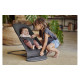 BabyBjorn - Крісло-шезлонг Bouncer Bliss 3D Jersey, Charcoal Grey (чорно-сірий), арт. 7317680060761 