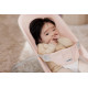 BabyBjorn - Крісло-шезлонг Bouncer Balance Soft Mesh, Pearly pink/White (світло-сіра рама), арт. 7317680051424 