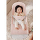 BabyBjorn - Крісло-шезлонг Bouncer Balance Soft Mesh, Pearly pink/White (світло-сіра рама), арт. 7317680051424 